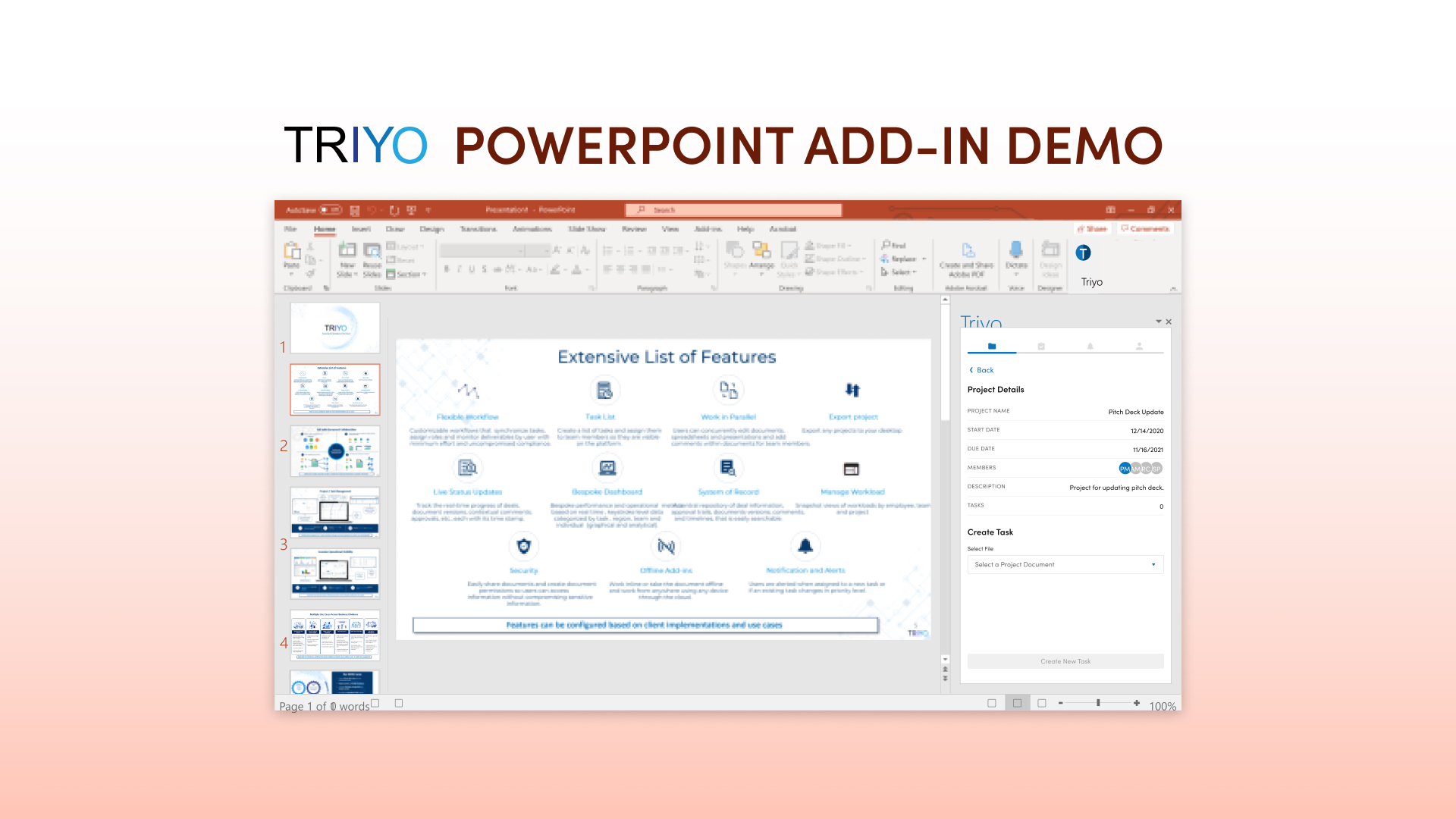 PowerPoint Add-In Demo